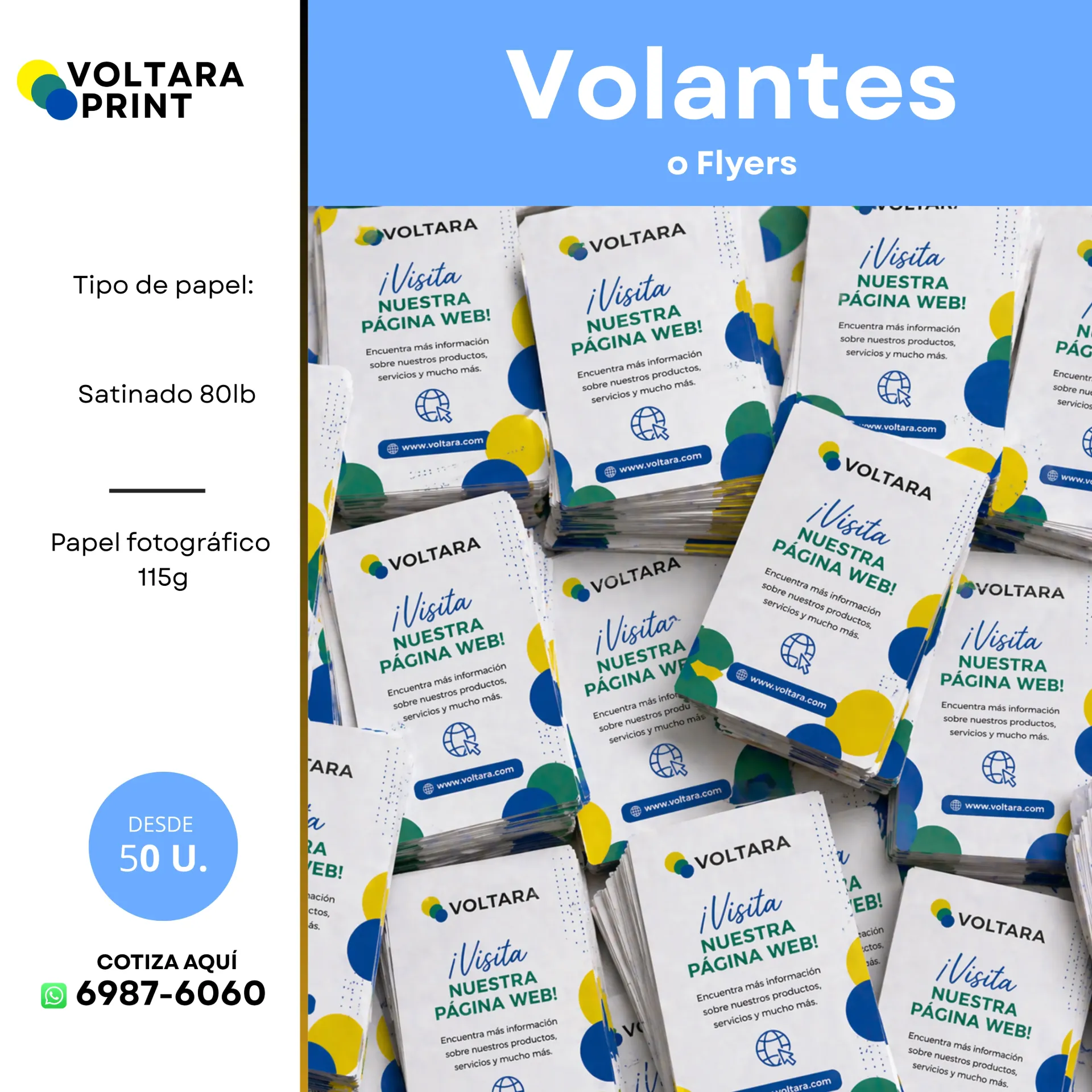 Volantes o Flyers