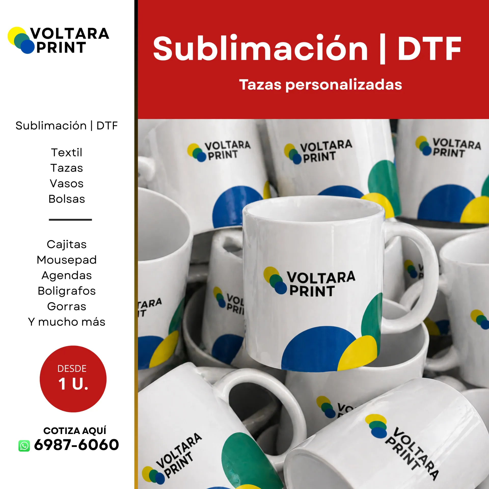 Tazas personalizadas