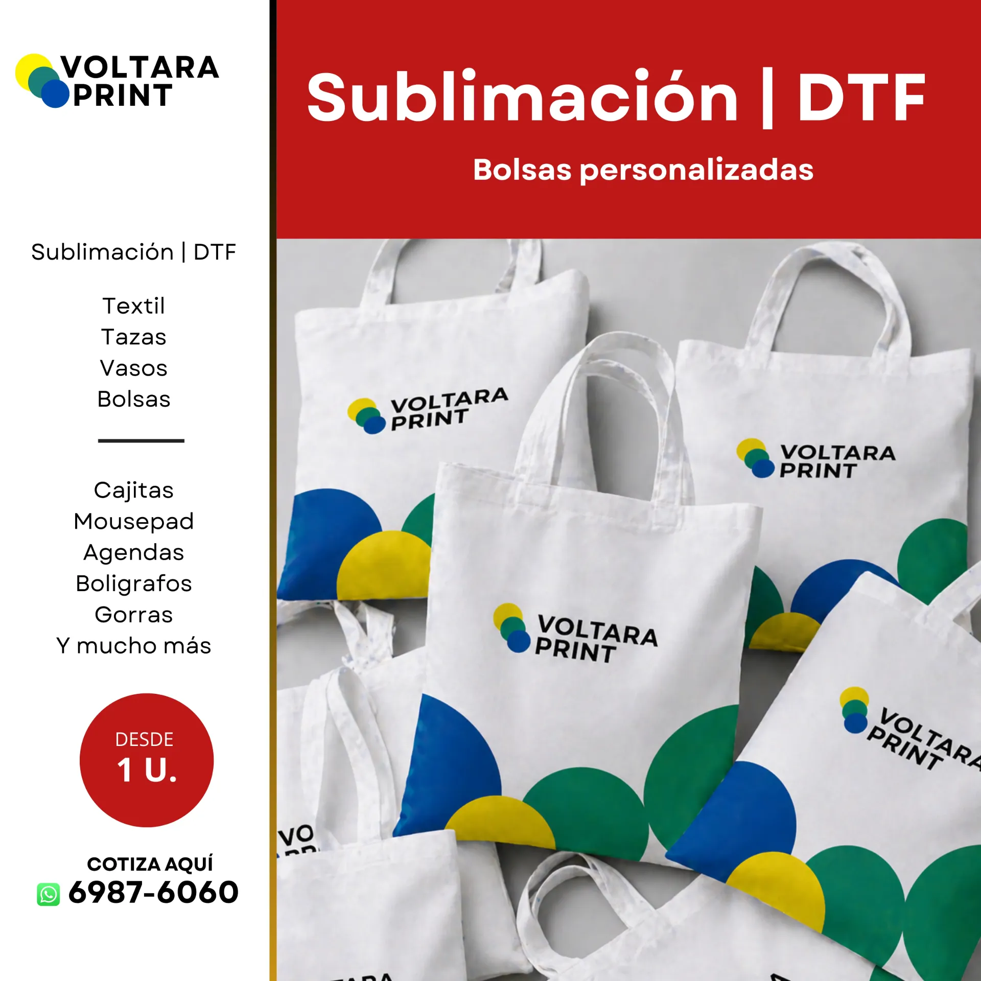 Bolsas personalizadas